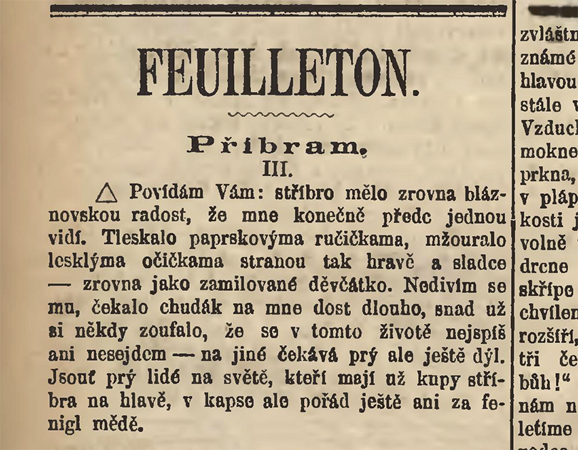 fejeton